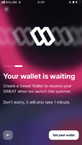 Sweat coin　５